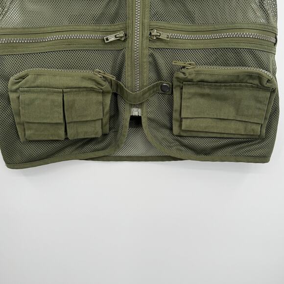 Mount Rainier Jr. Ranger youth vest XL activity outdoor hiking trail camp green - Picture 3 of 9